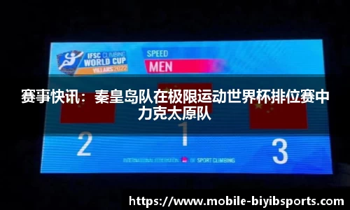 赛事快讯：秦皇岛队在极限运动世界杯排位赛中力克太原队